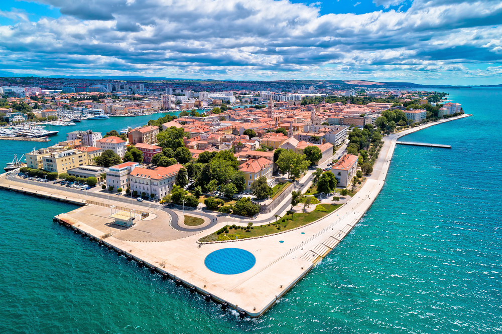 Zadar panorama miasta