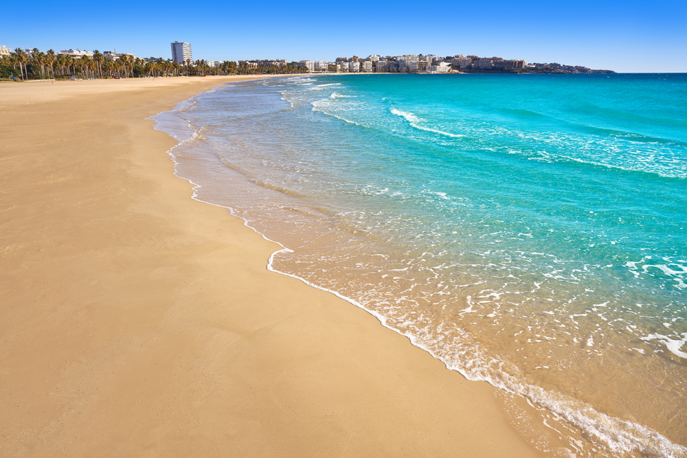 Plaża Llevant w Salou Costa Dorada