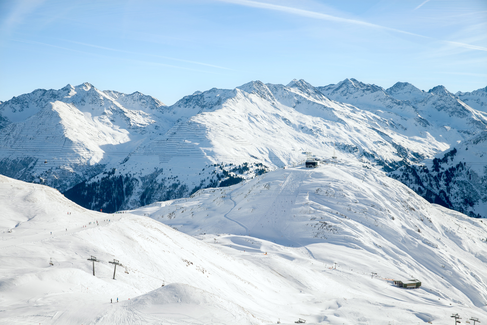 Arena narciarska St. Anton Tyrol Austria