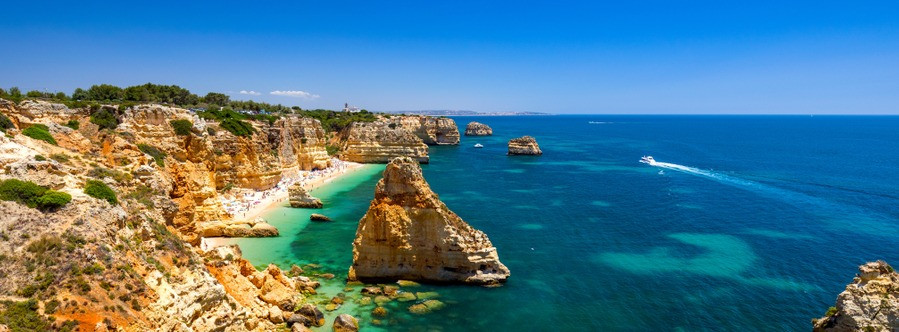 Najpiękniejsze plaże wybrzeża Algarve