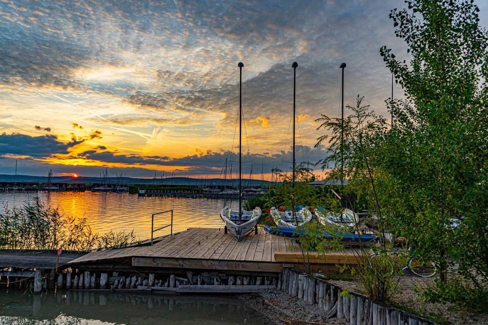 Jezioro Neusiedler See Austria