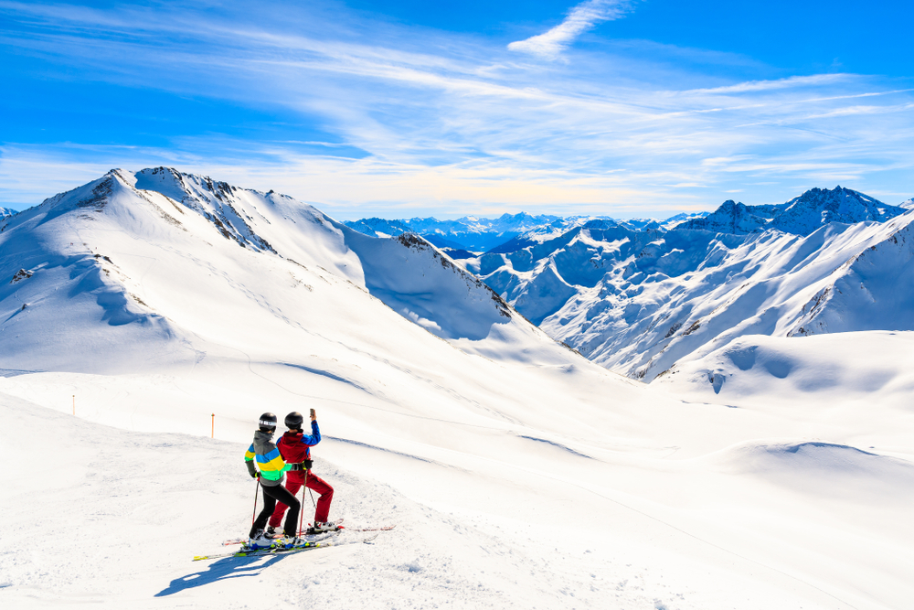 Ośrodek narciarski Serfaus Fiss Ladis Tyrol Austria