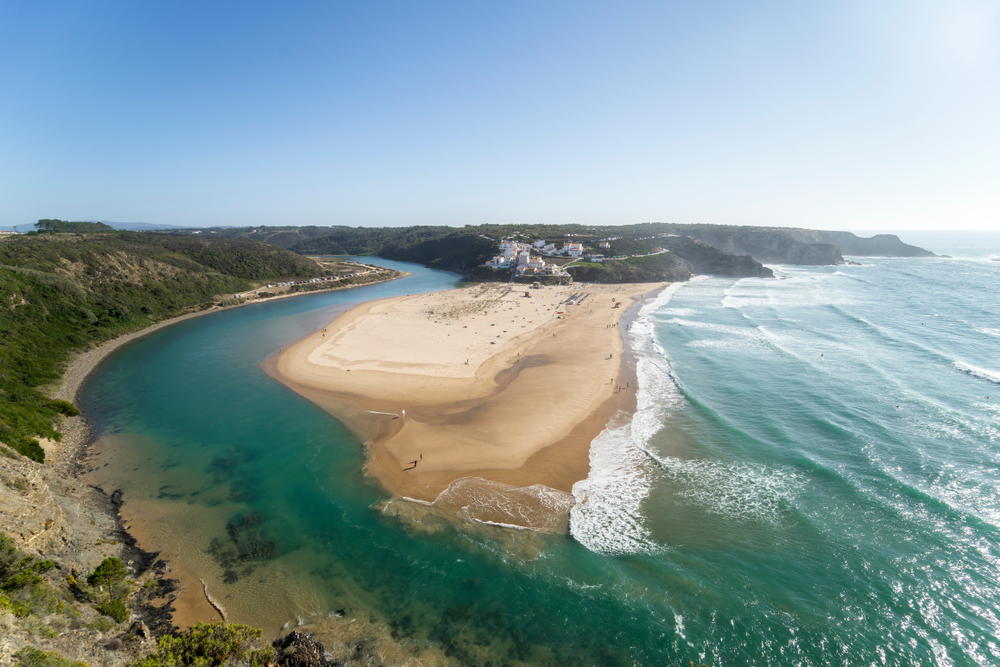 Praia de Odeceixe Mar Portugalia