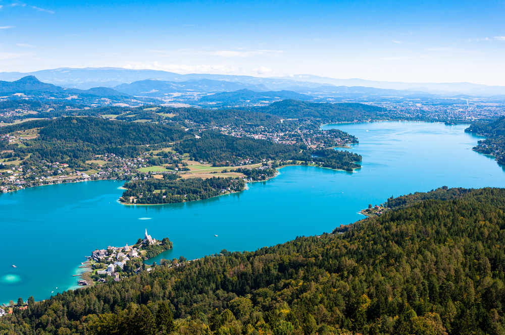 Jezioro Woerthersee Austria