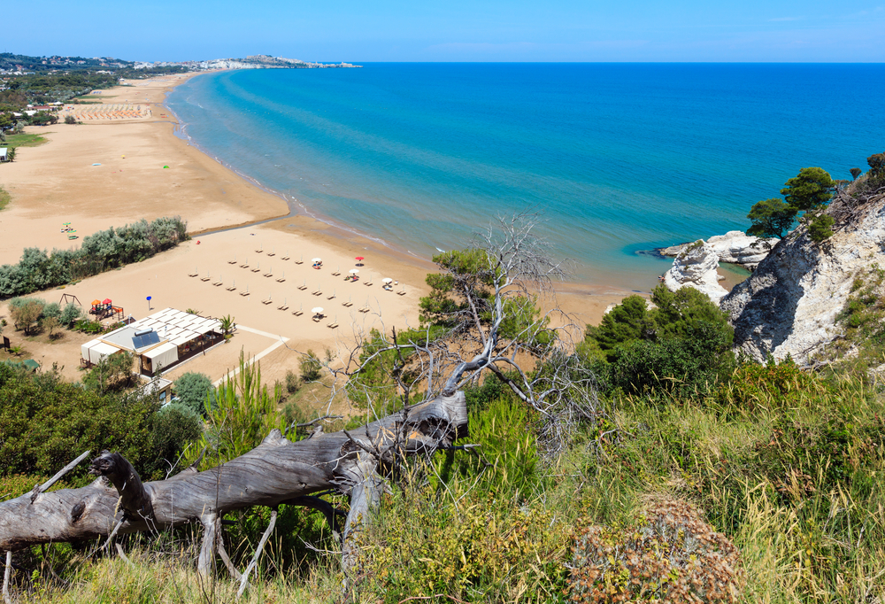 Plaża Portonuovo, Apulia, Włochy