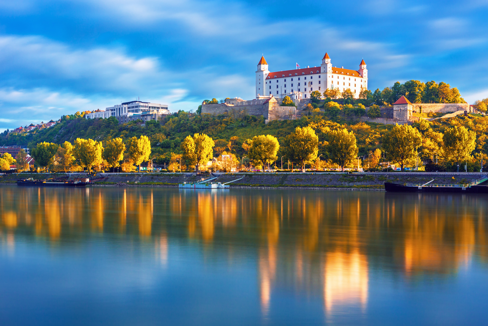 Zamek w Bratysławie nad Dunajem