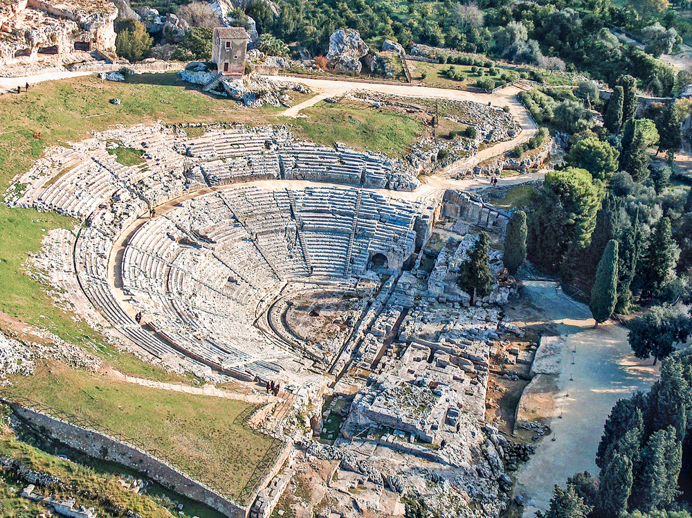 Teatro Greco w Syrakuzach