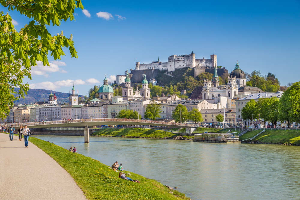 Majestatyczna twierdza Hohensalzburg