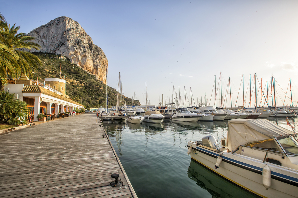 hiszpania port w calpe