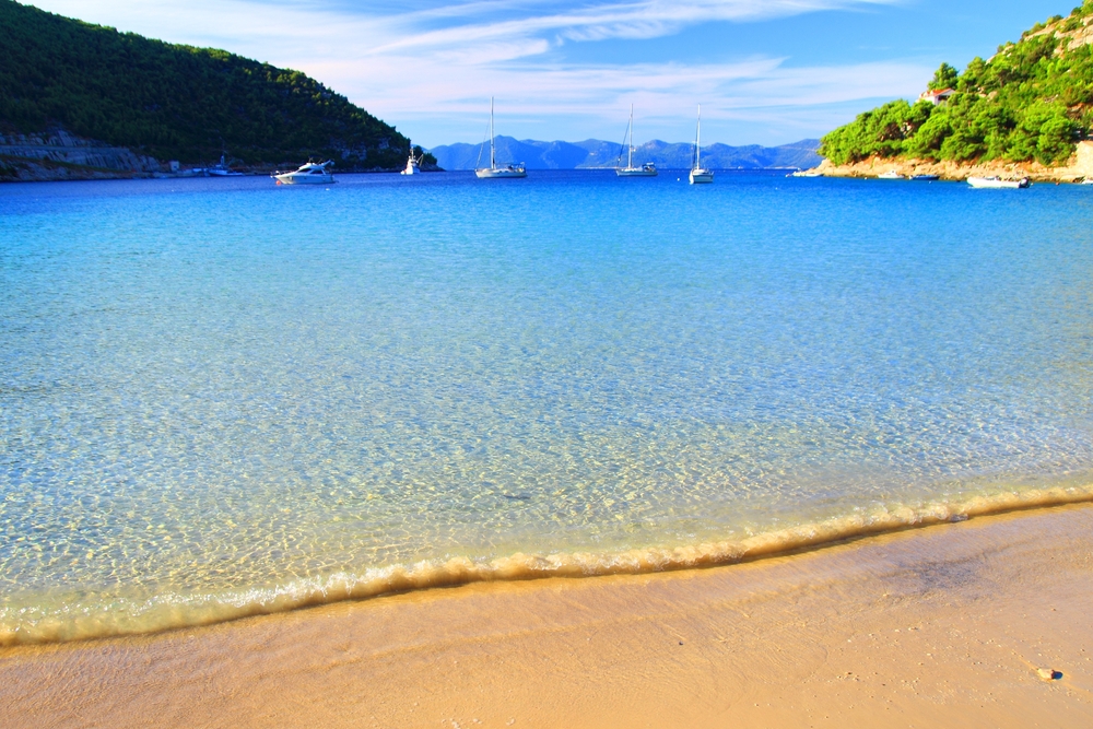 Plaża Prapratno na półwyspie Peljesac
