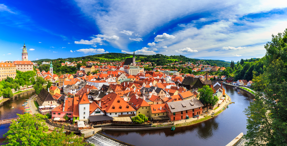 Czesky Krumlov kompleks zamkowy