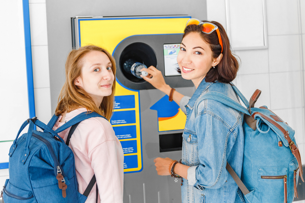 Automat na butelki znajduje się prawie w każdym supermarkecie w Niemczech