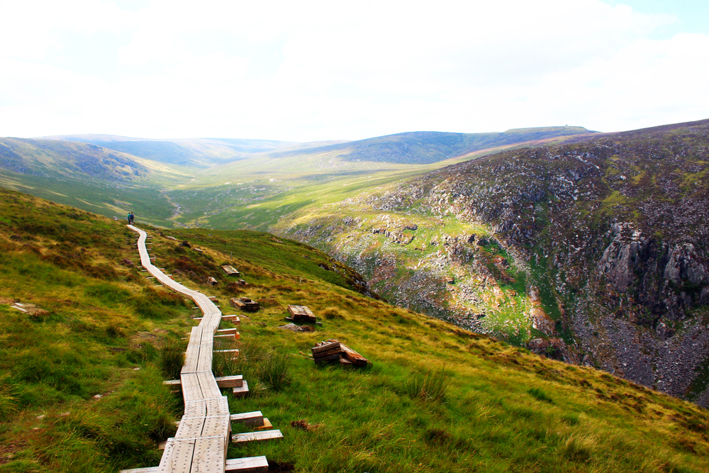 Wicklow Way niedaleko Glendalough