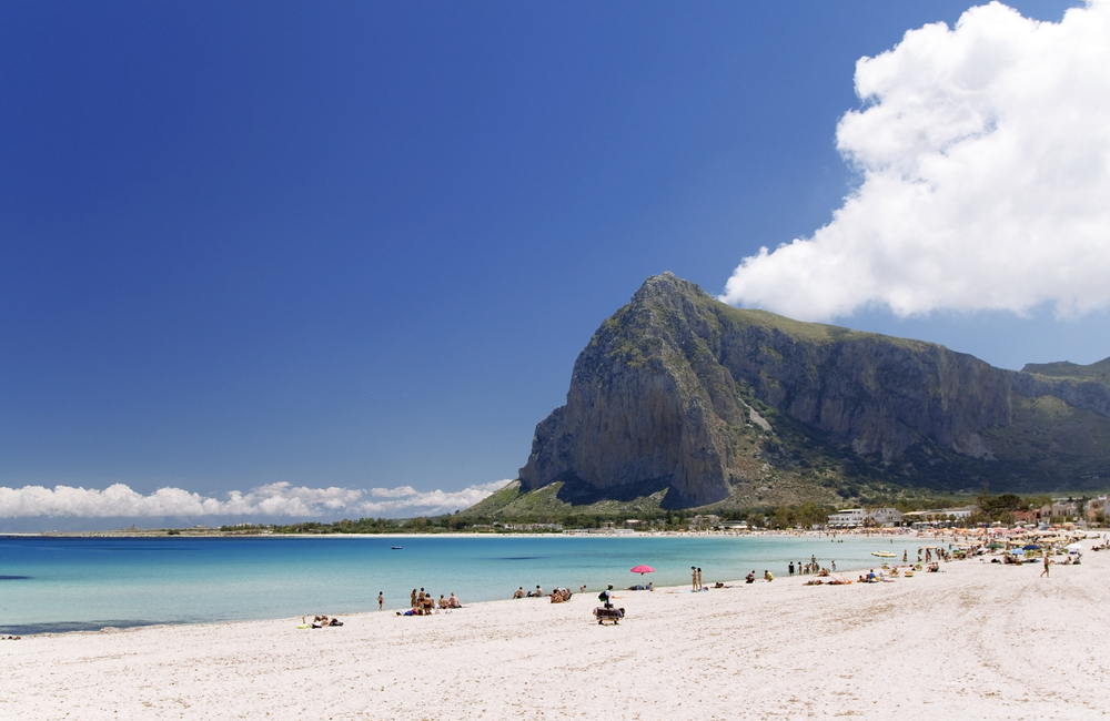 San Vito lo Capo plaża na Sycylii