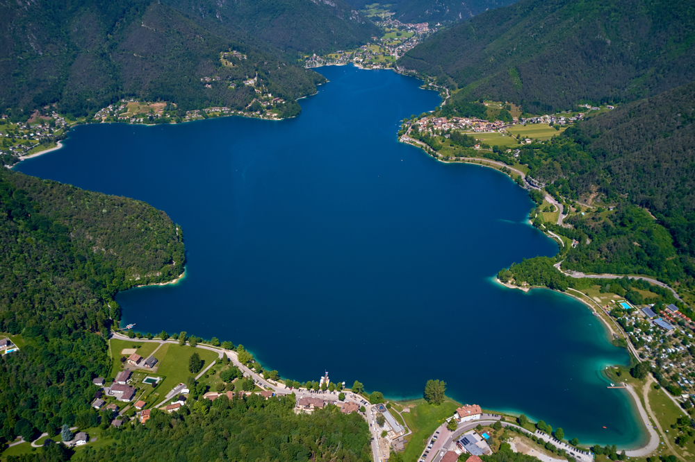 Jezioro Ledro rowerem