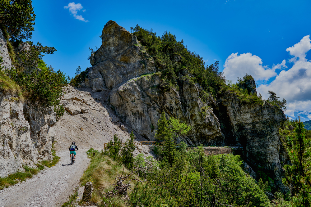Trasy rowerowe nad Gardą Tremalzo
