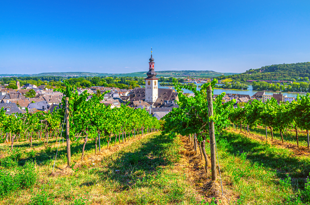 Ruedesheim w Rheingau