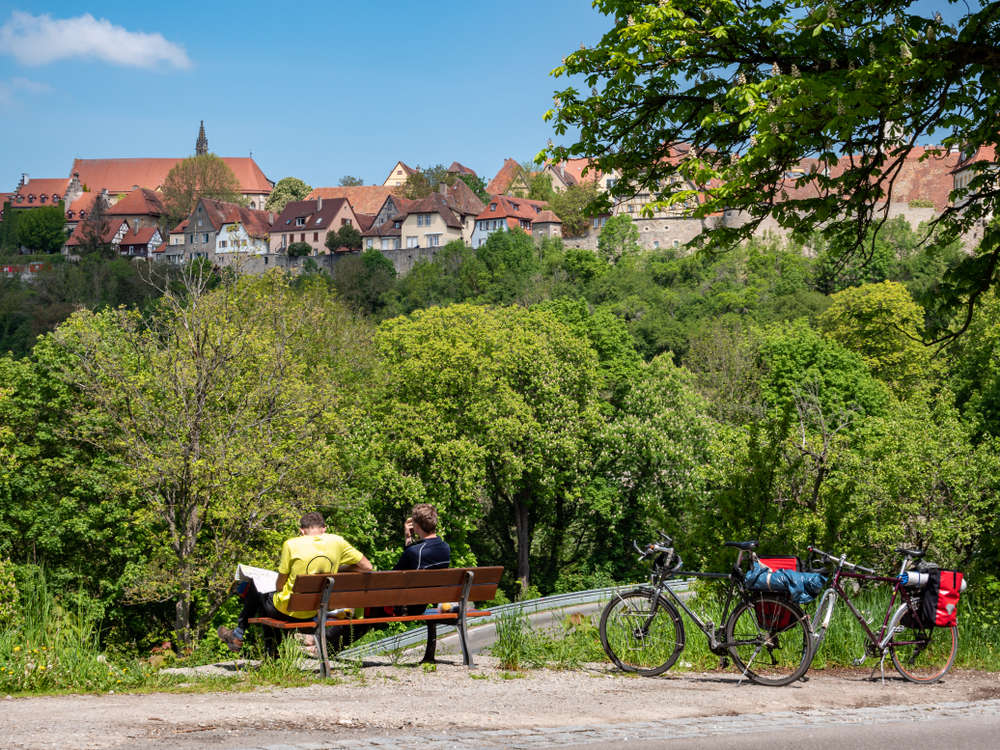 Ścieżka rowerowa Taubertal